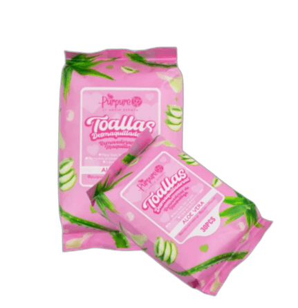 Toallitas Desmaquillantes con Aloe Vera